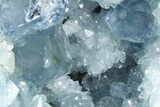 Sparkling Celestine (Celestite) Geode Section - Madagascar #364690-1